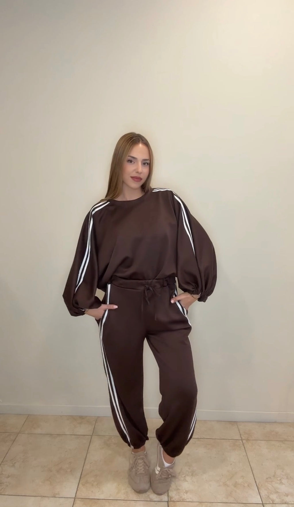 Conjunto chándal raya lateral