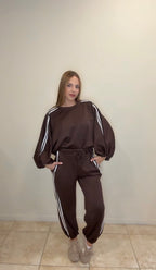 Conjunto chándal raya lateral