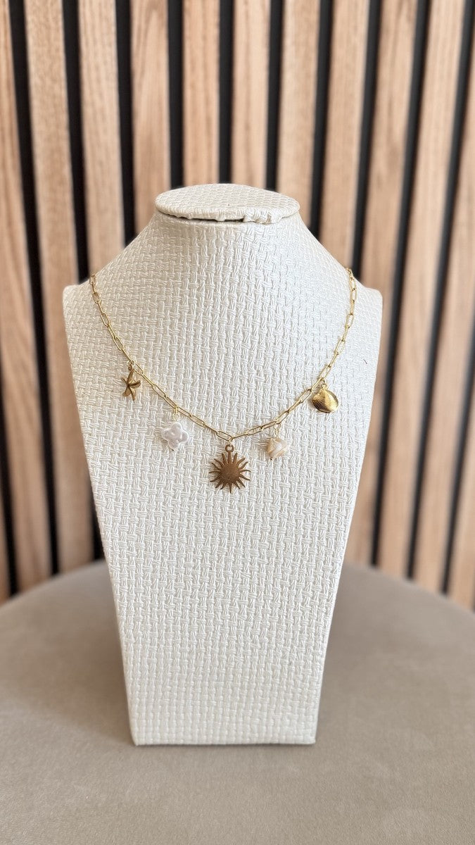 Collar abalorios