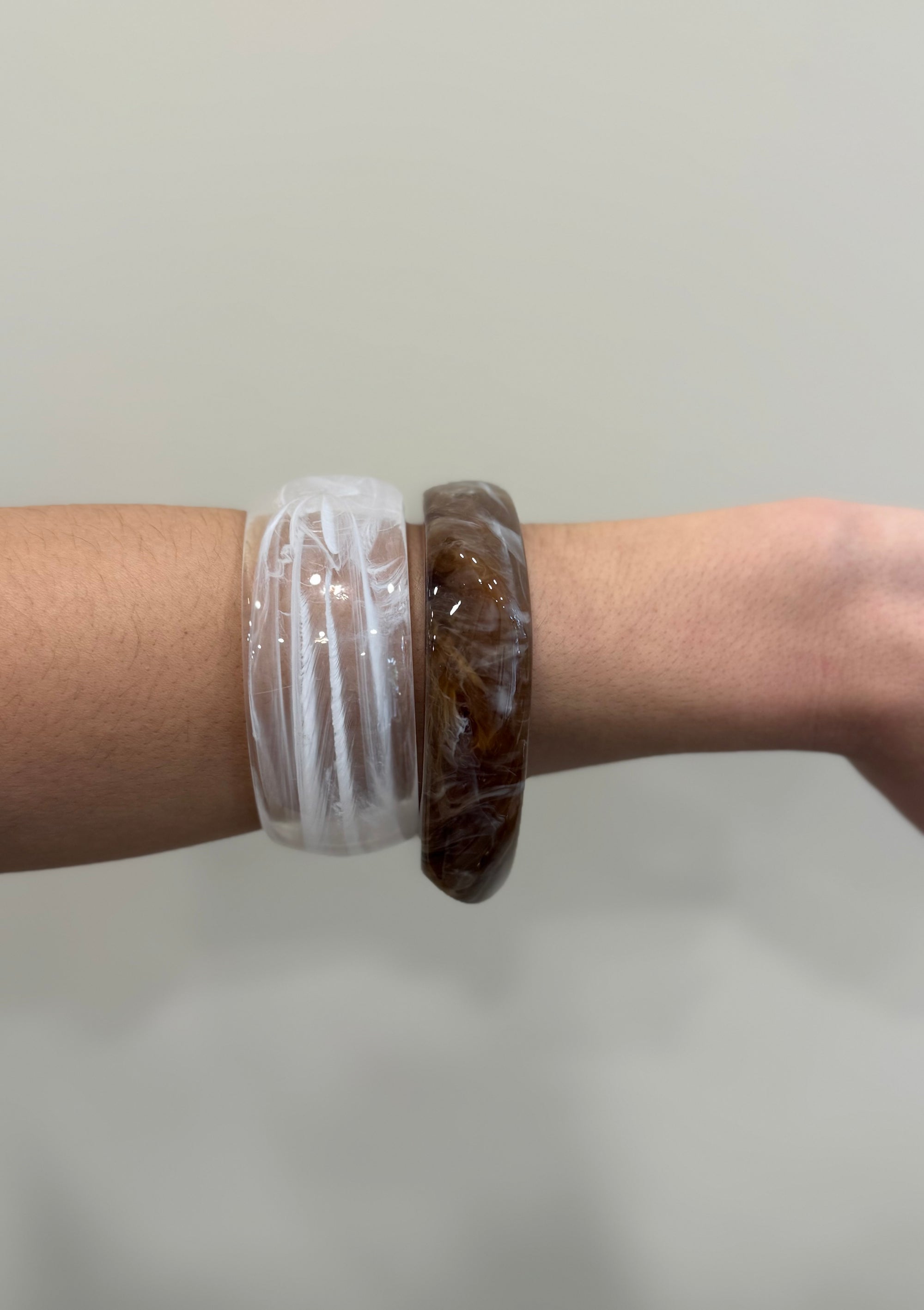 Brazalete carey marrón