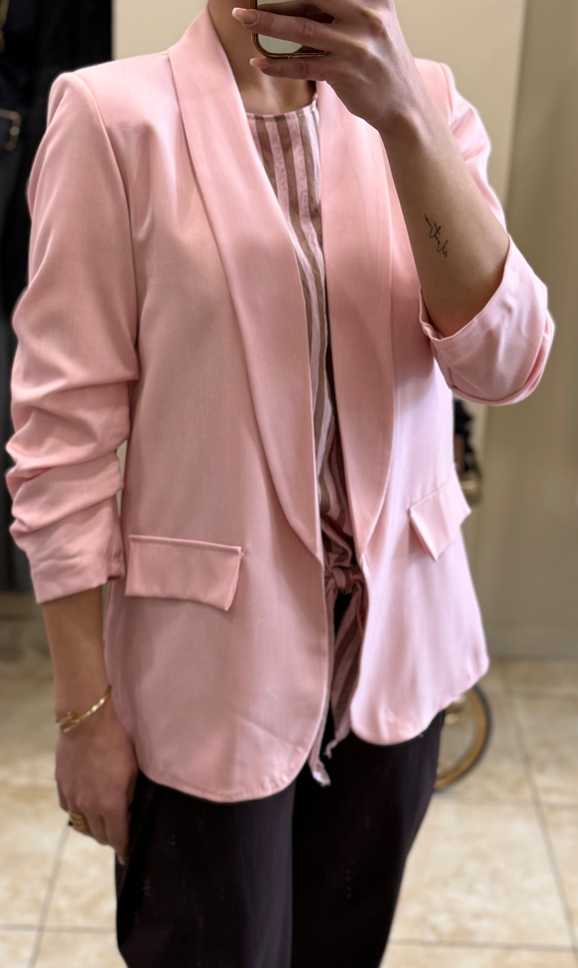 Blazer rosa