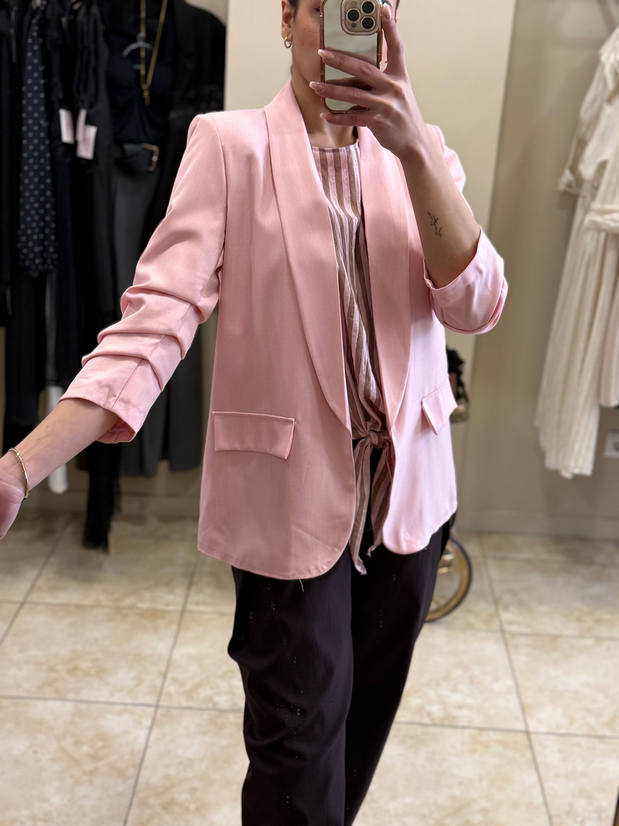 Blazer rosa