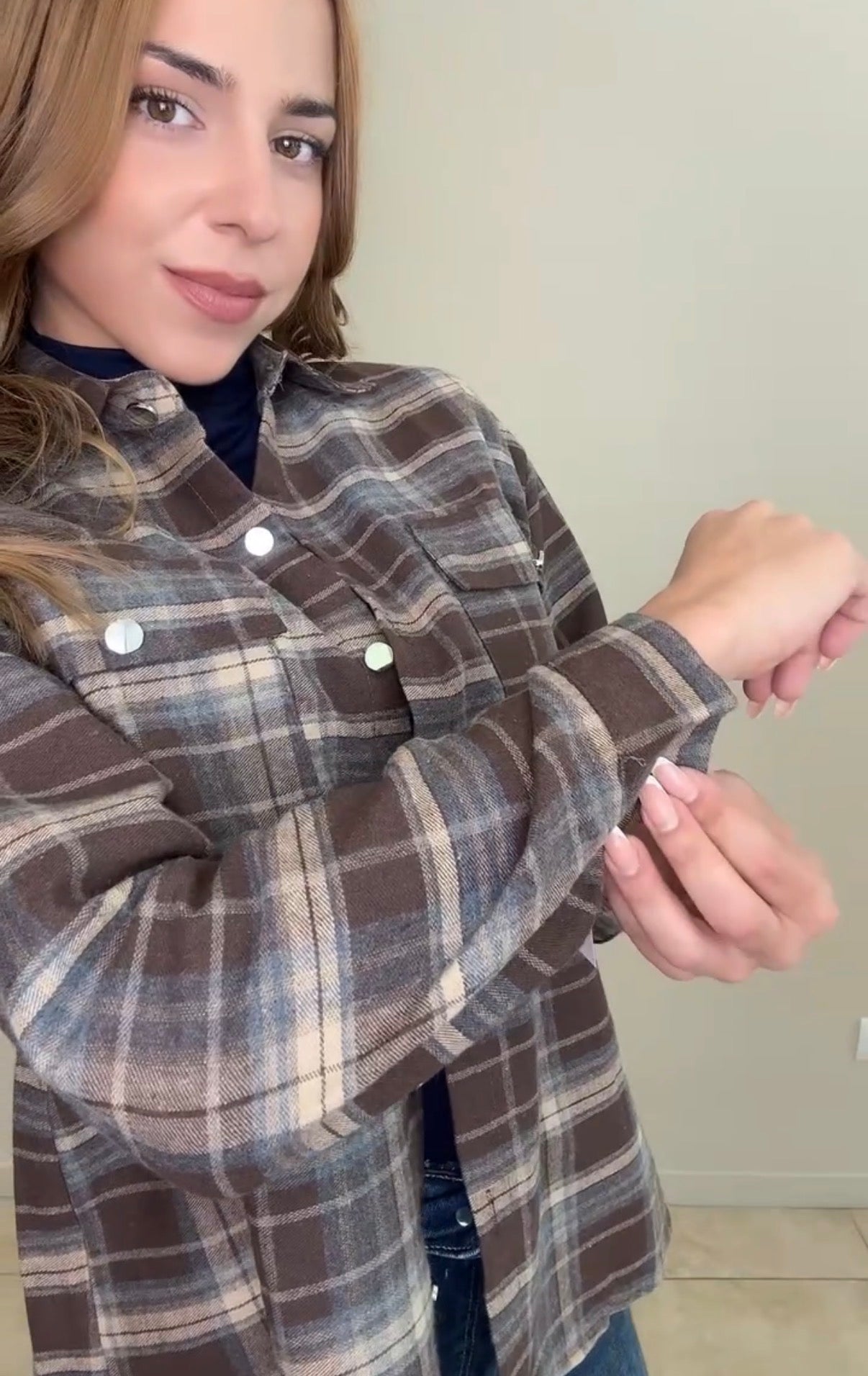 Camisa tartán