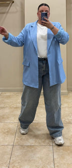 Blazer celeste