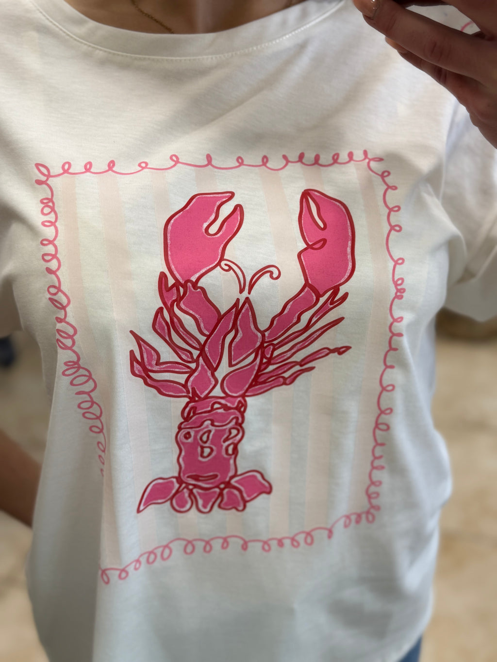 Camiseta langosta