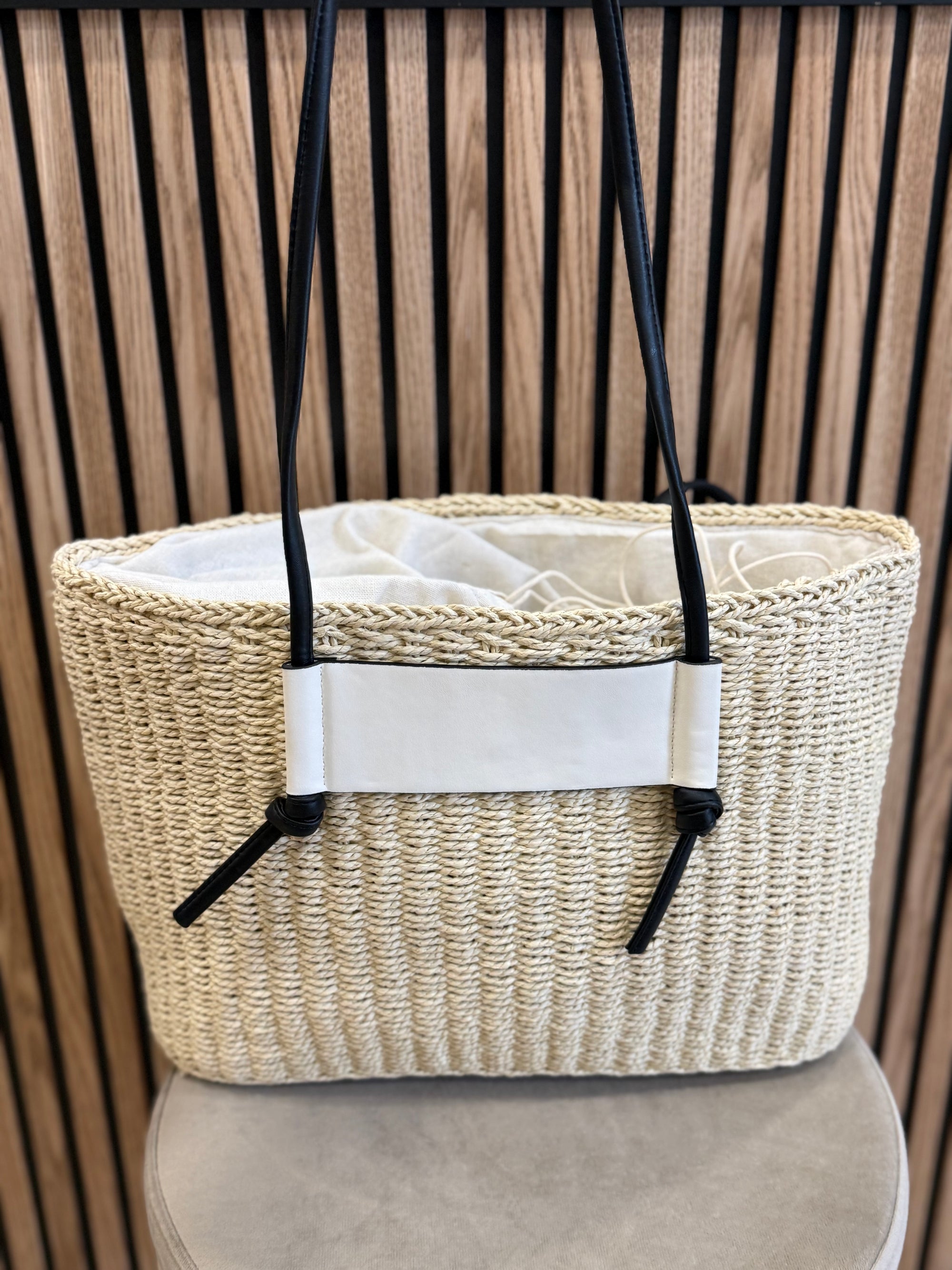 Bolso Rafia Shopper