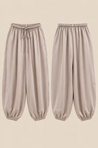 Pantalón satinado bombacho