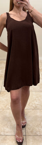 Vestido fluido gasa