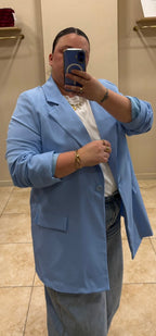 Blazer celeste