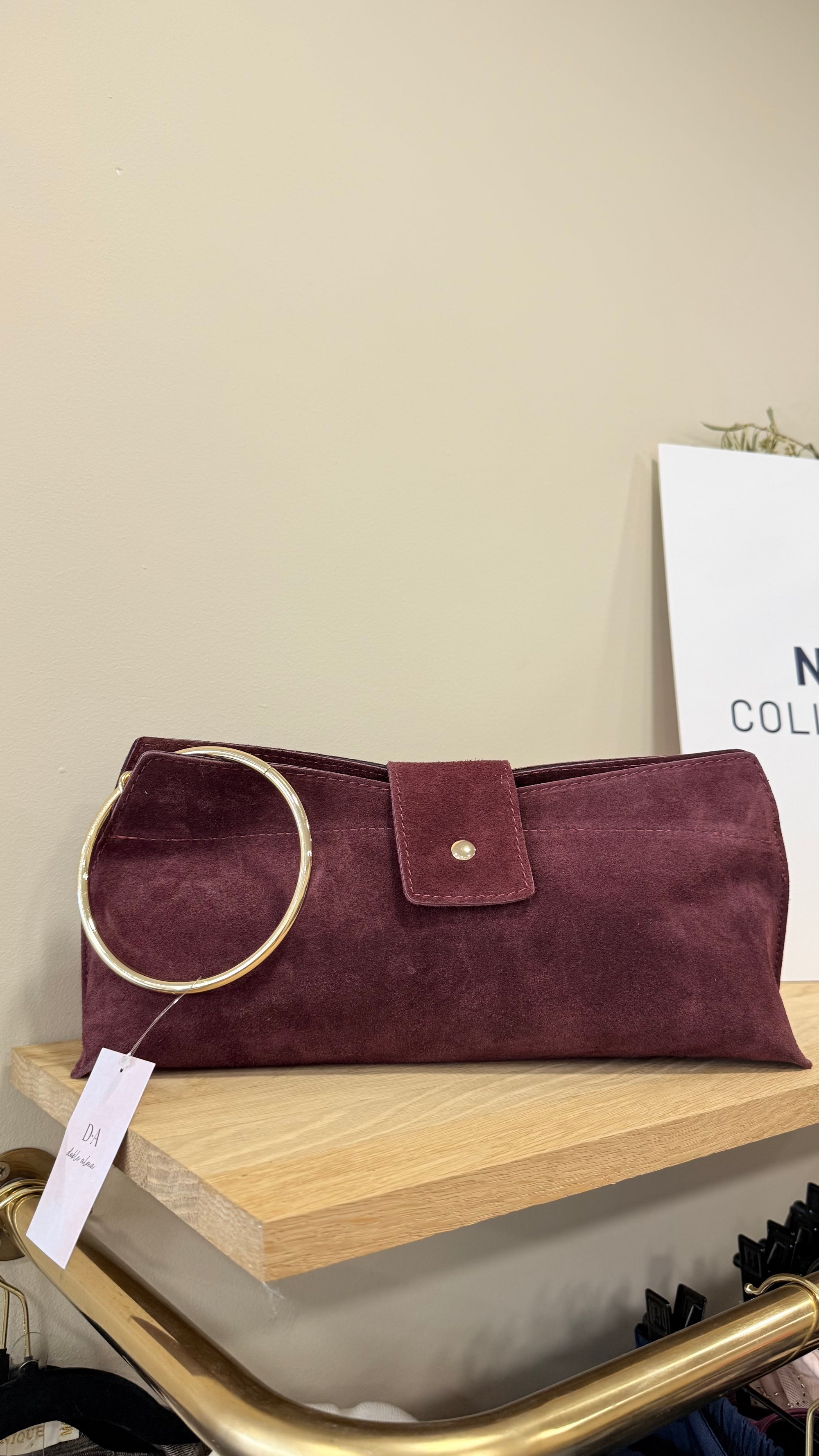 Bolso piel aro