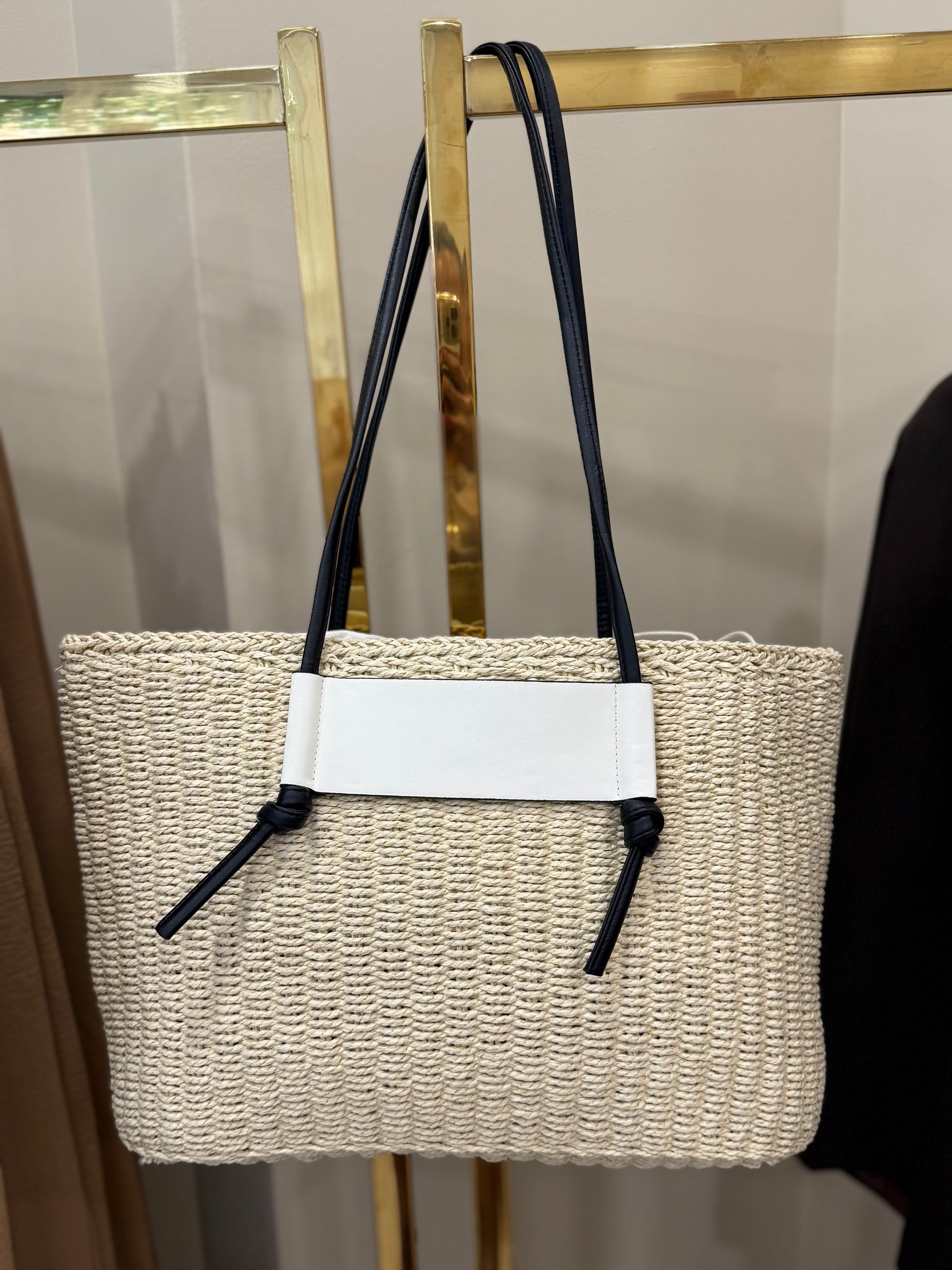 Bolso Rafia Shopper