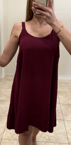 Vestido fluido gasa