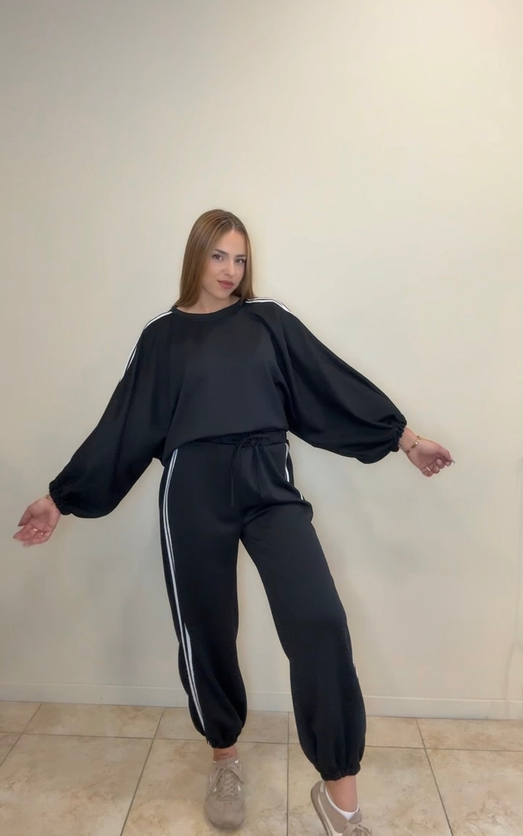 Conjunto chándal raya lateral
