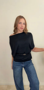 Camiseta Zara cinturón