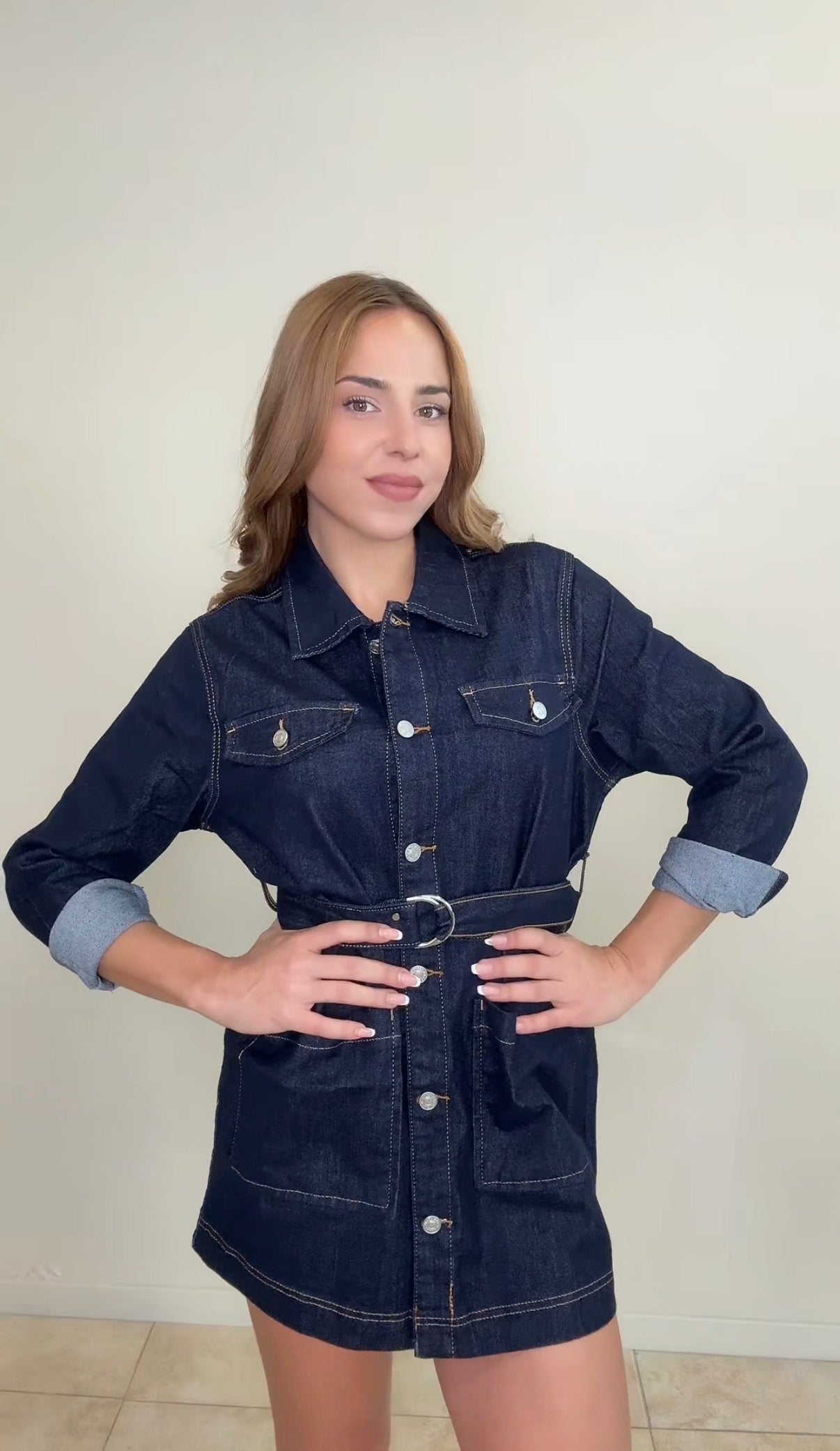 Vestido denim