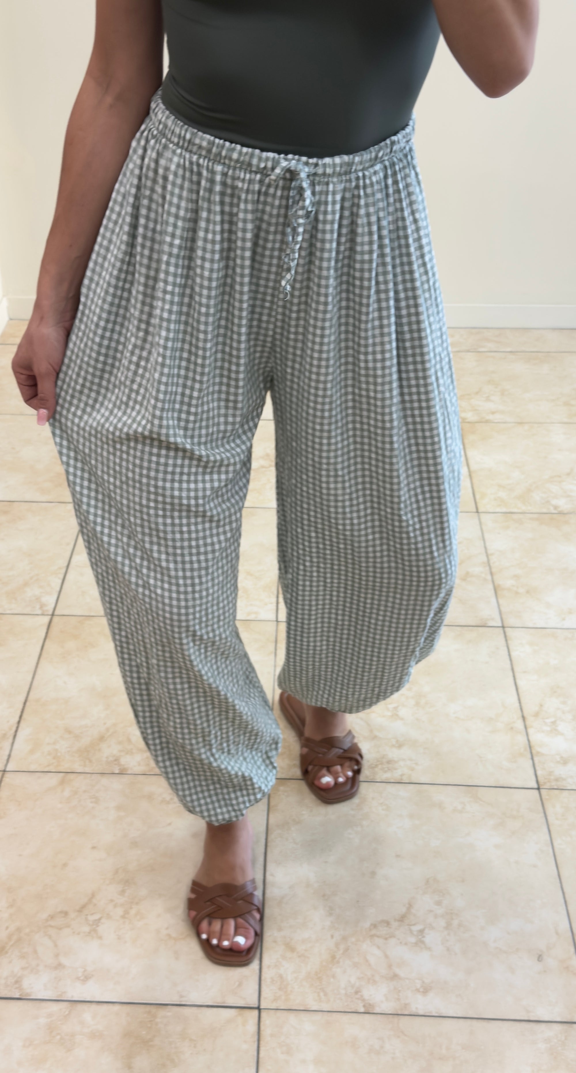 Pantalón Vichy
