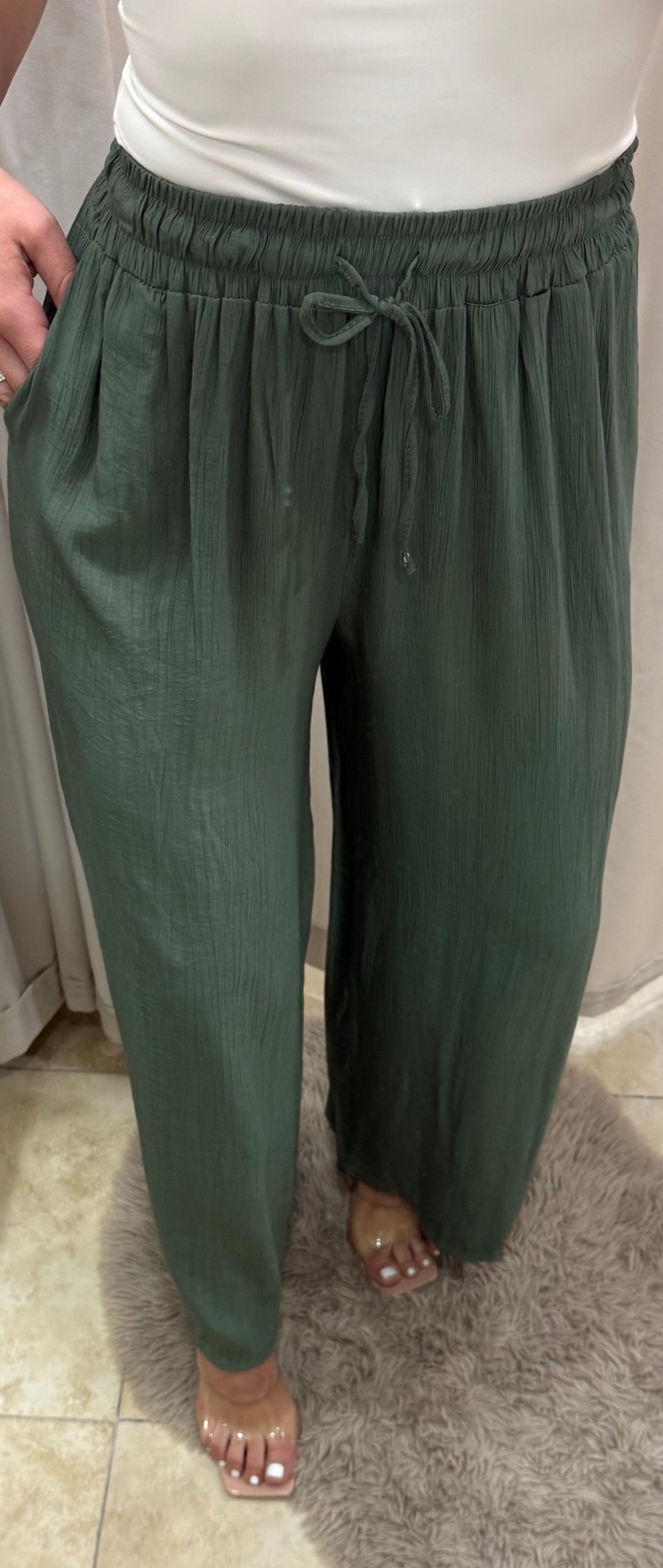 Pantalón fluido