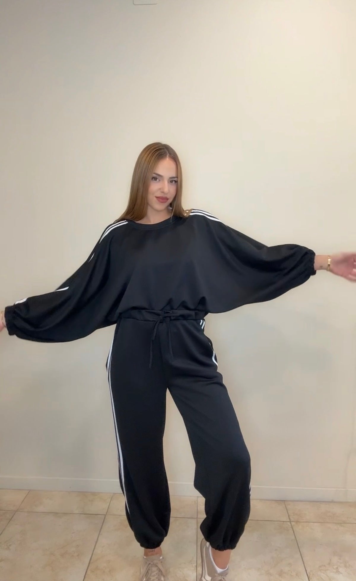 Conjunto chándal raya lateral