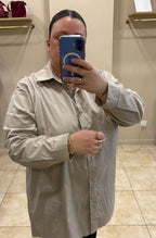 Camisa básica beige