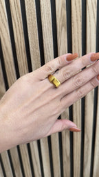 Anillo sello minimal