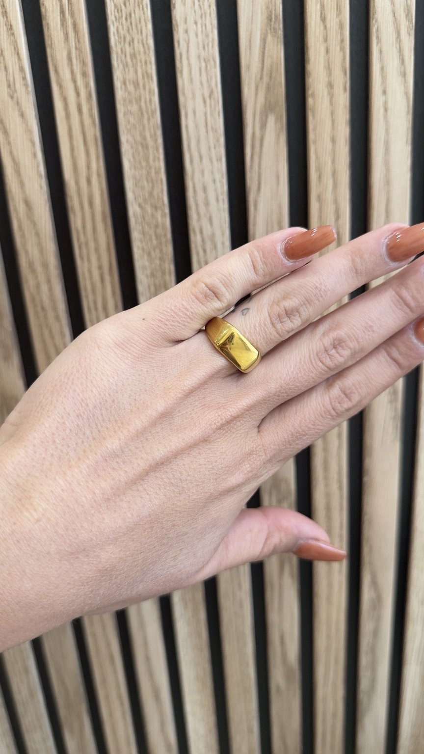 Anillo sello minimal