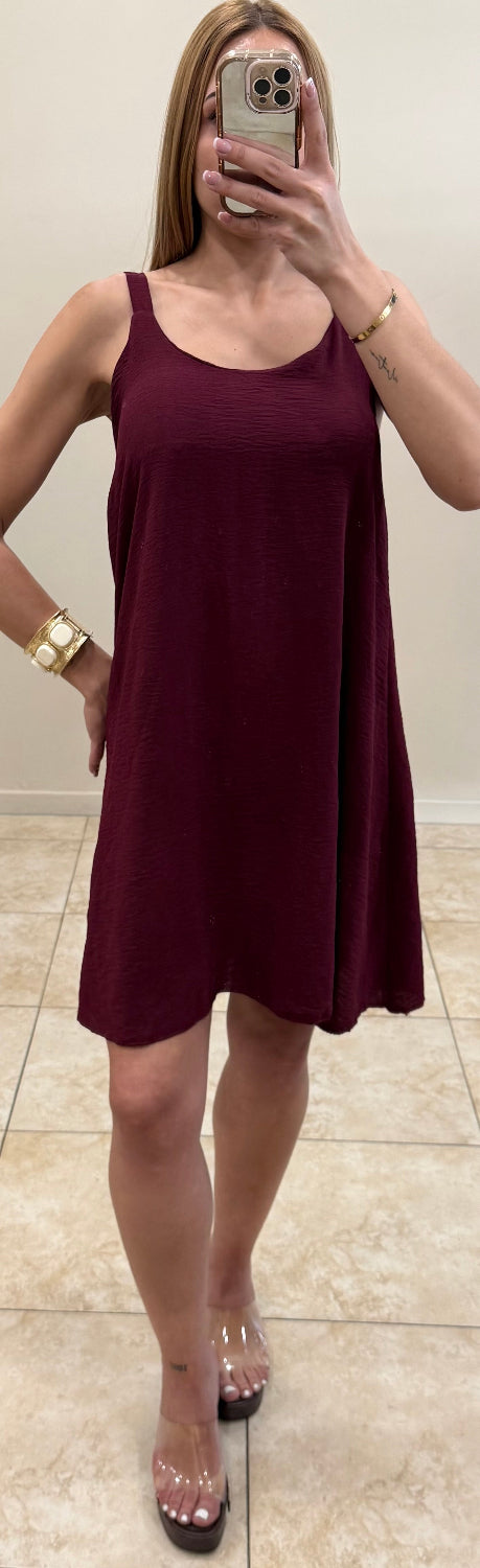 Vestido fluido gasa