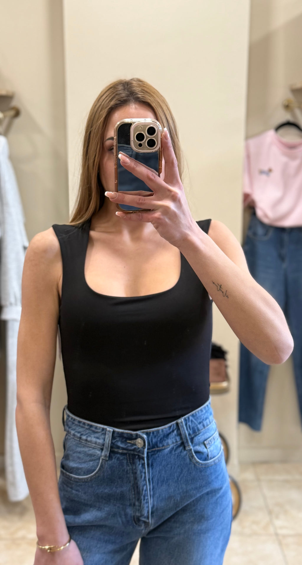 Body escote cuadrado