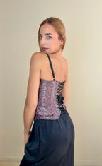 Corset satén