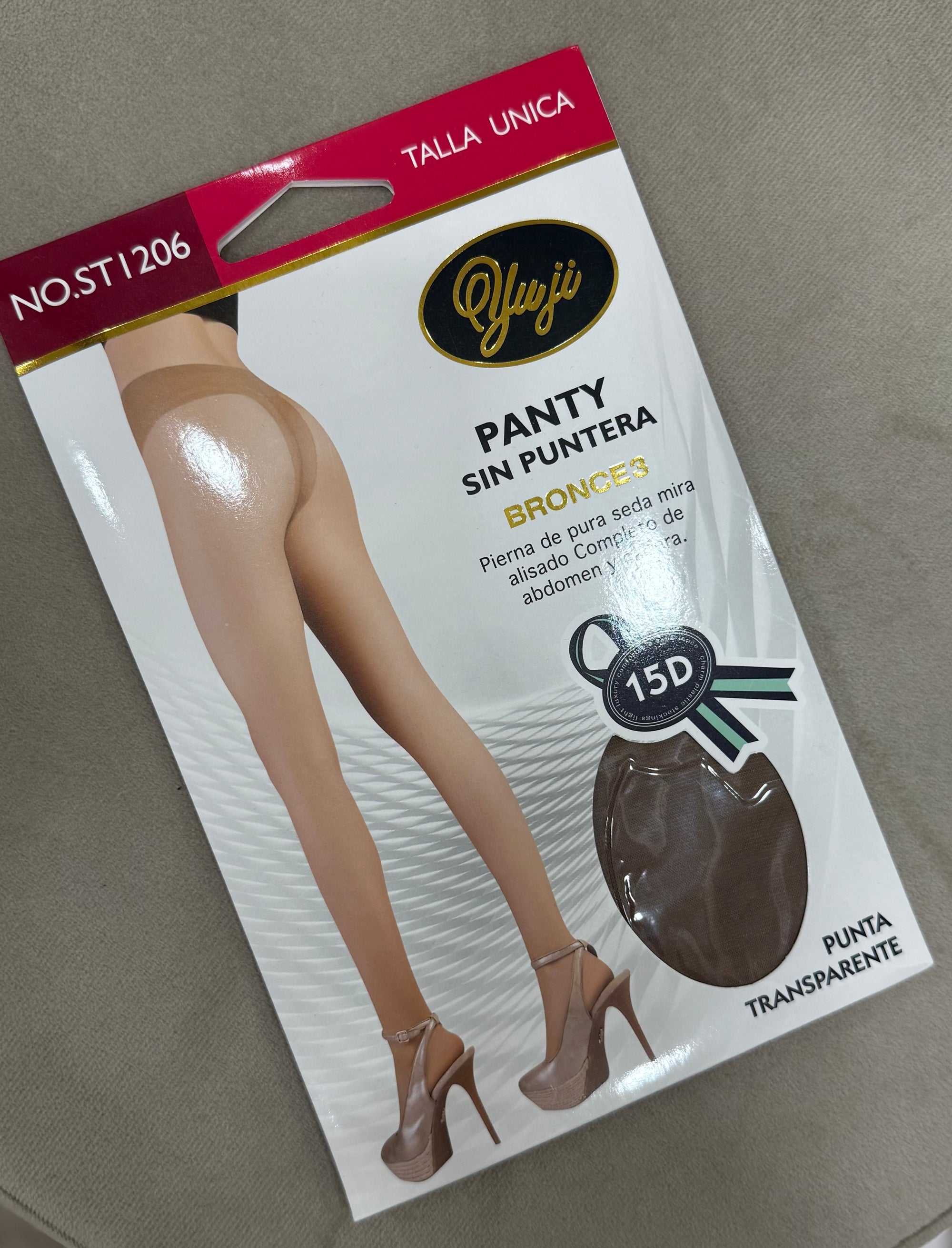 Panty sin puntera