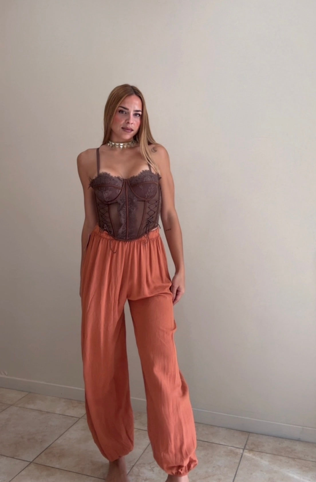 Pantalón bombacho