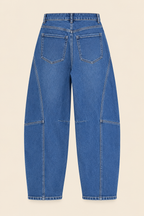 Jeans balloon cruzado