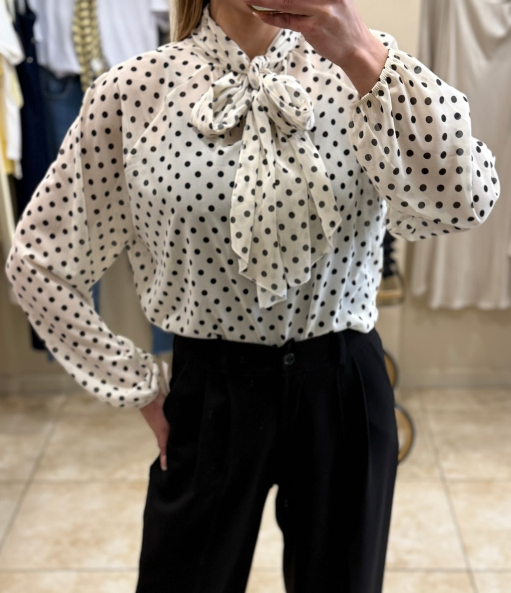 Blusa lunares