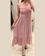 Vestido nido de abeja