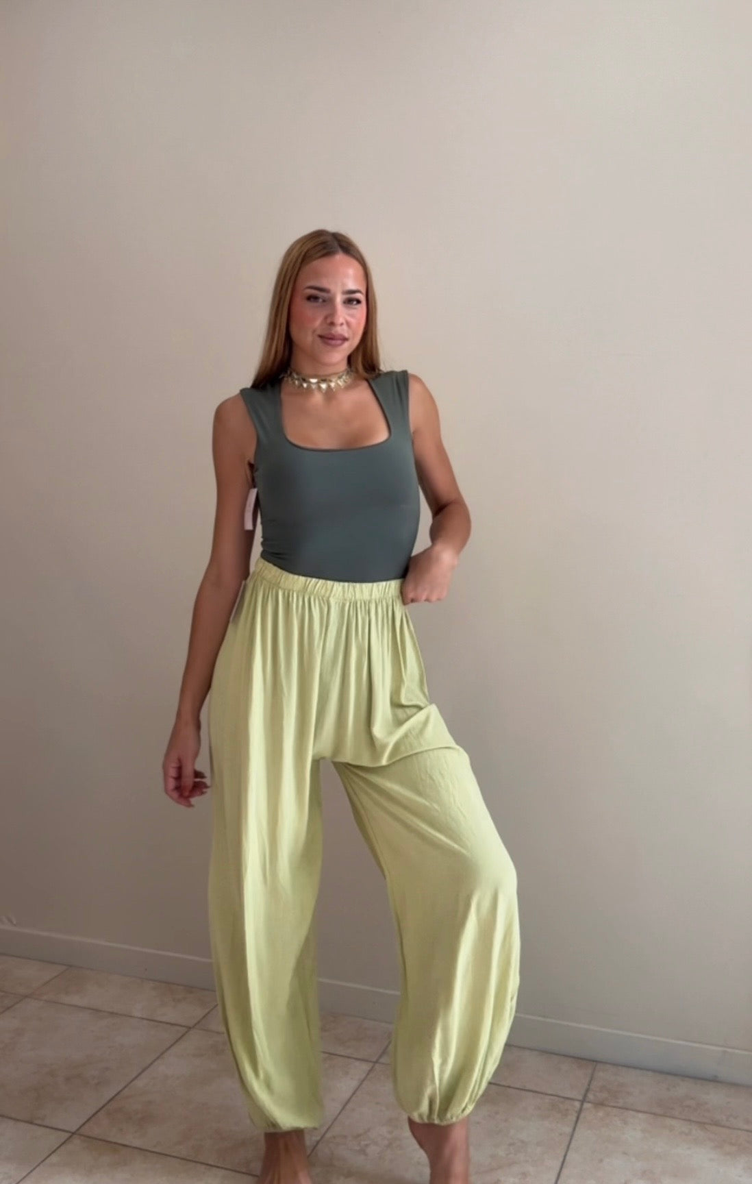 Pantalón bombacho