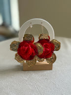 Pendientes ROSA SALVAJE