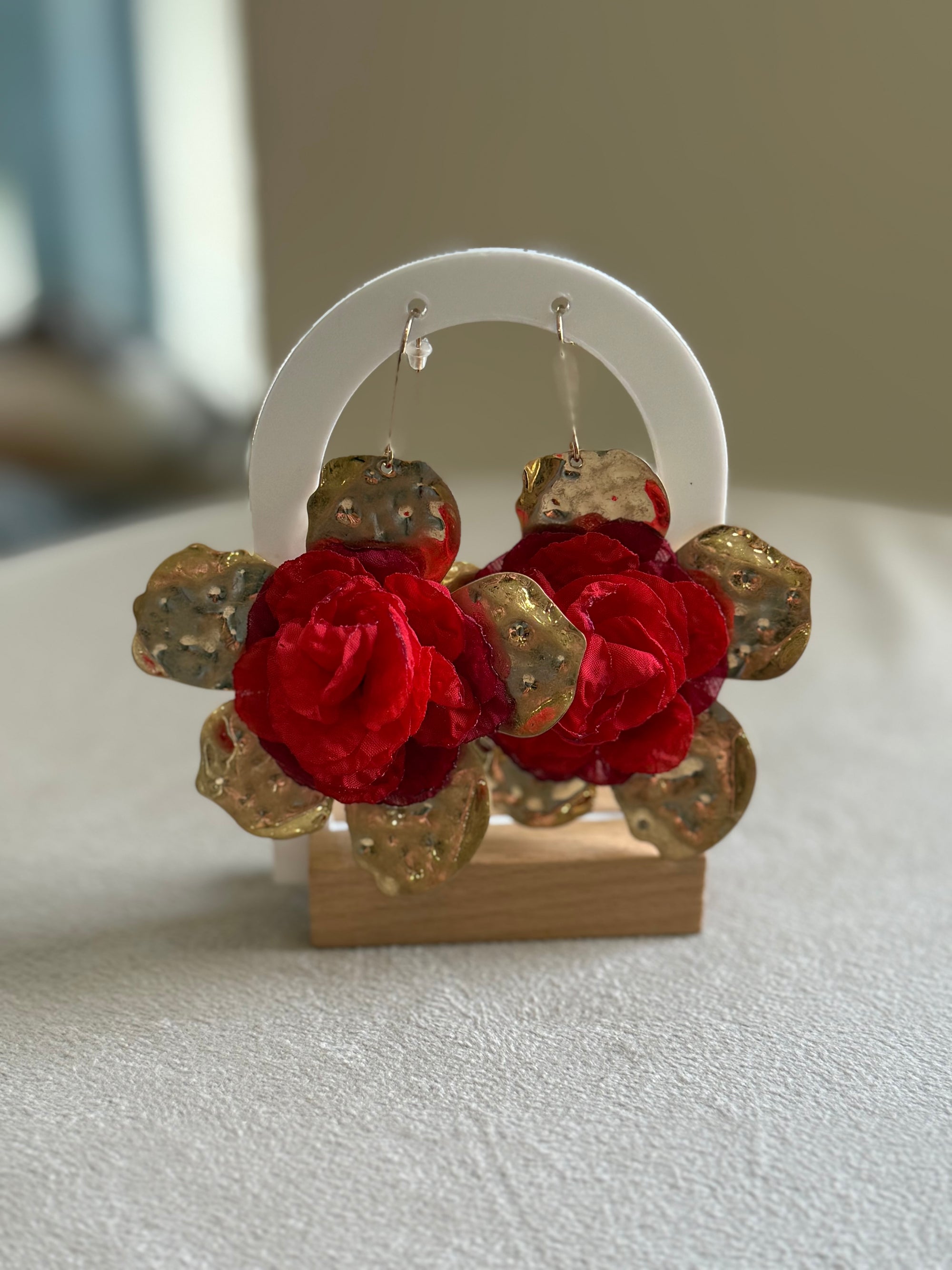 Pendientes ROSA SALVAJE