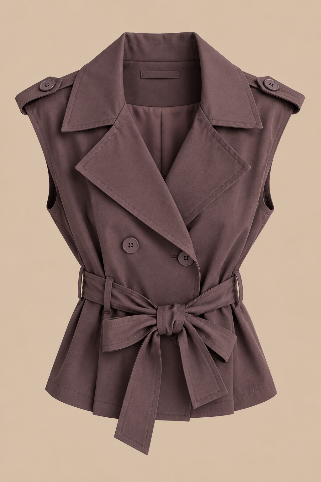 Chaleco trench