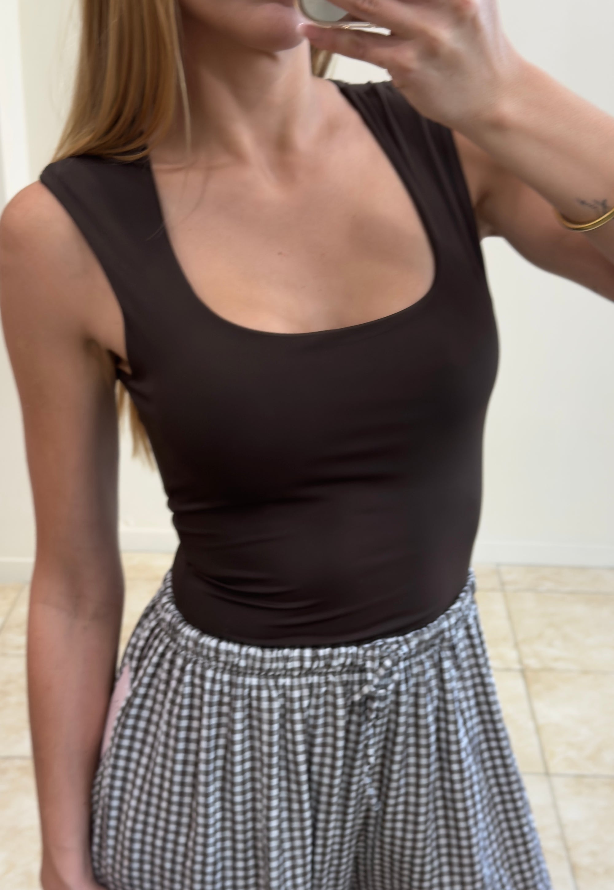 Body escote cuadrado