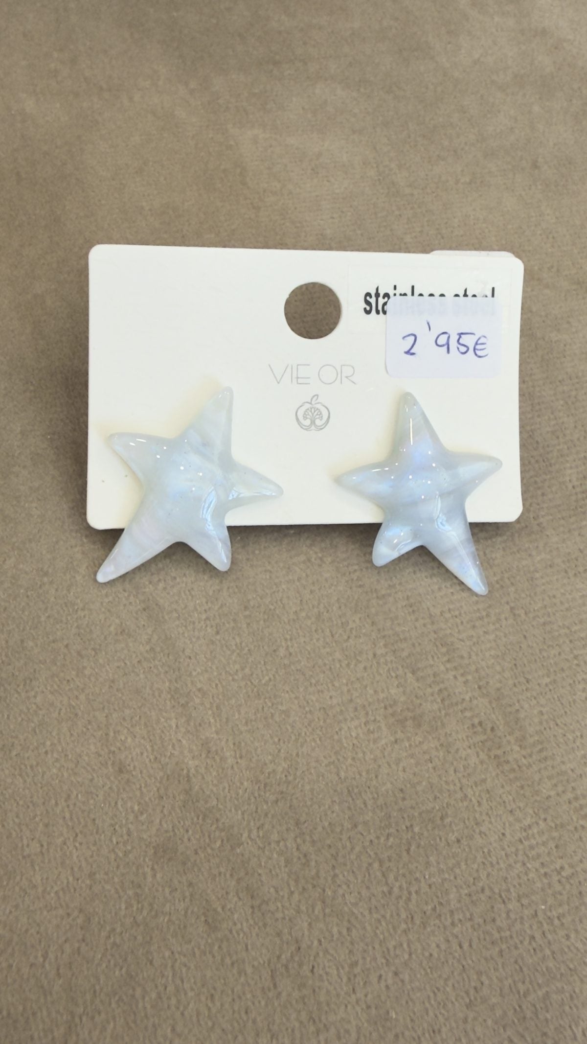Pendientes estrella celeste