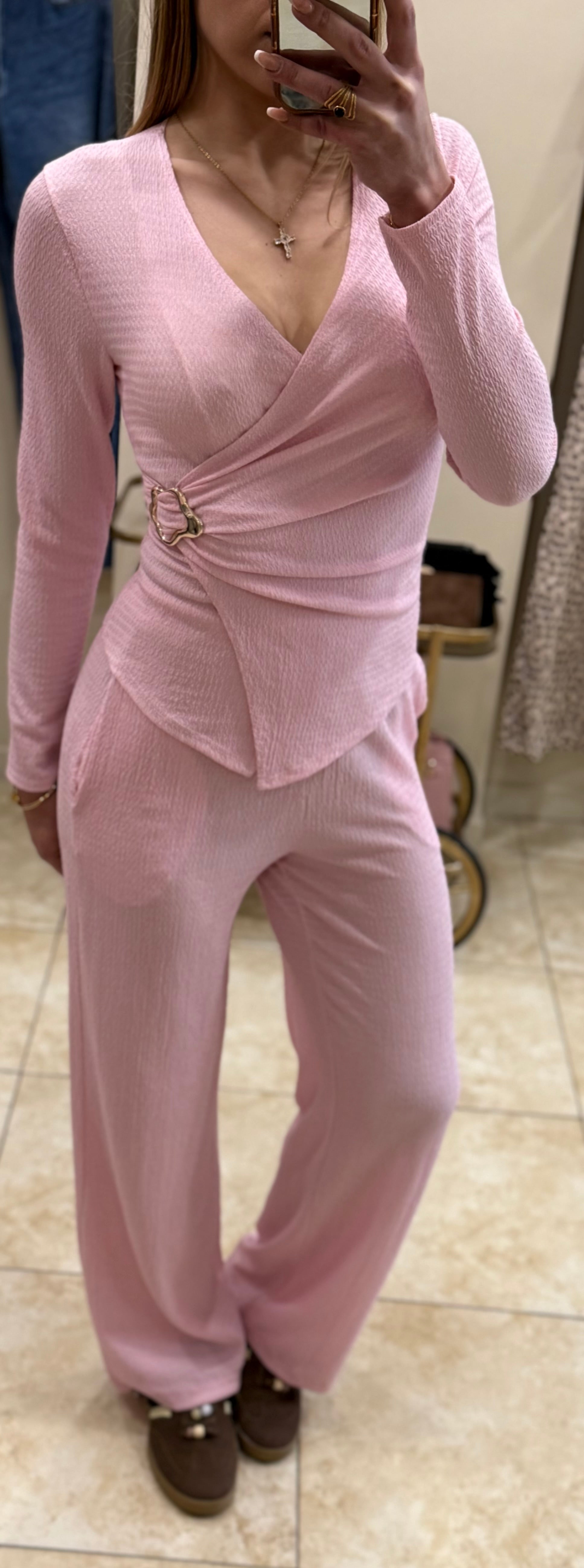 Conjunto punto crepé