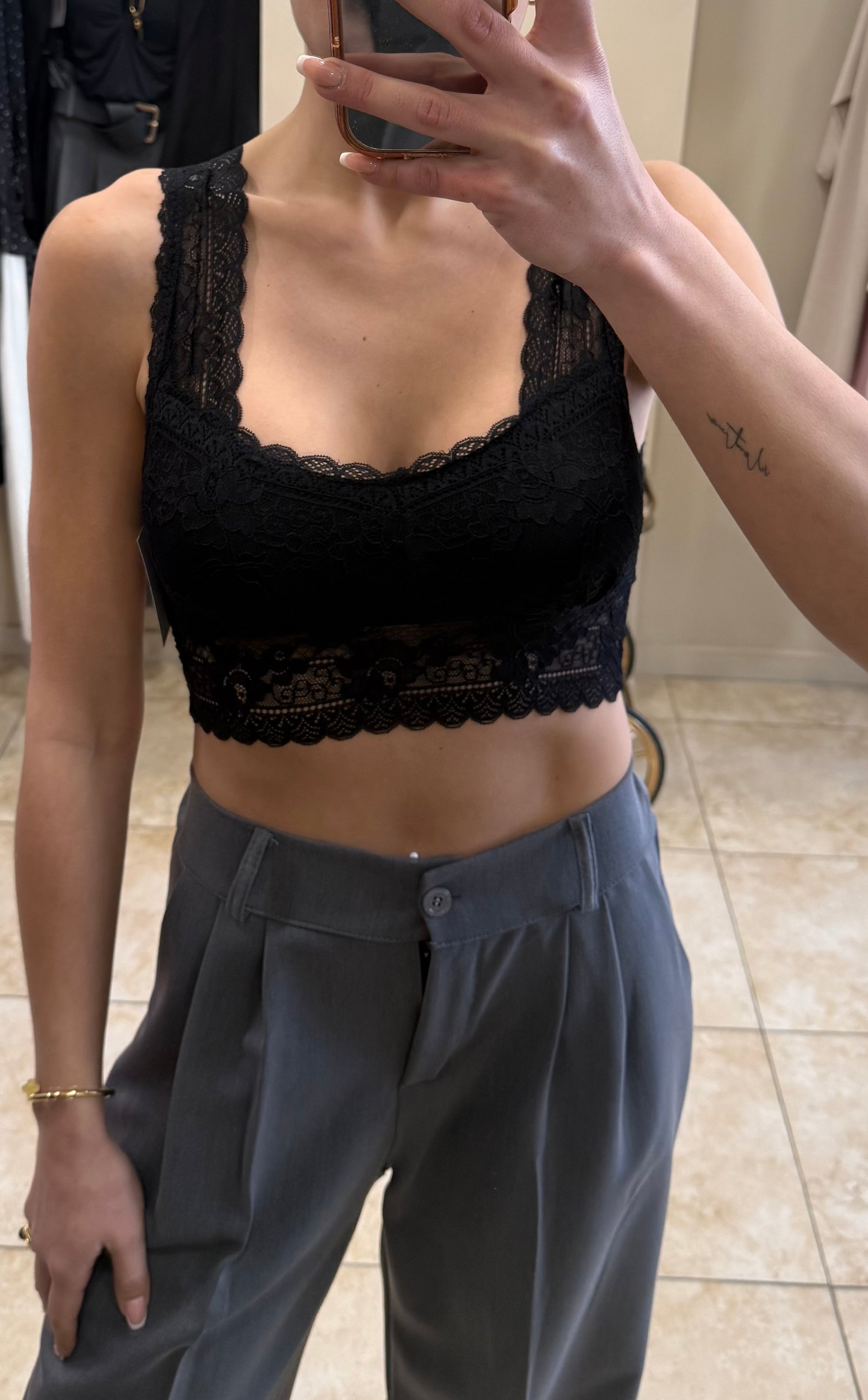 Bralette encaje