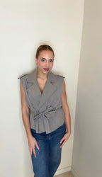 Chaleco trench