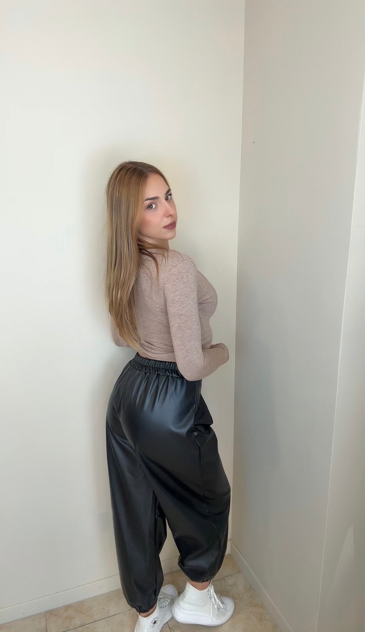 Pantalón polipiel