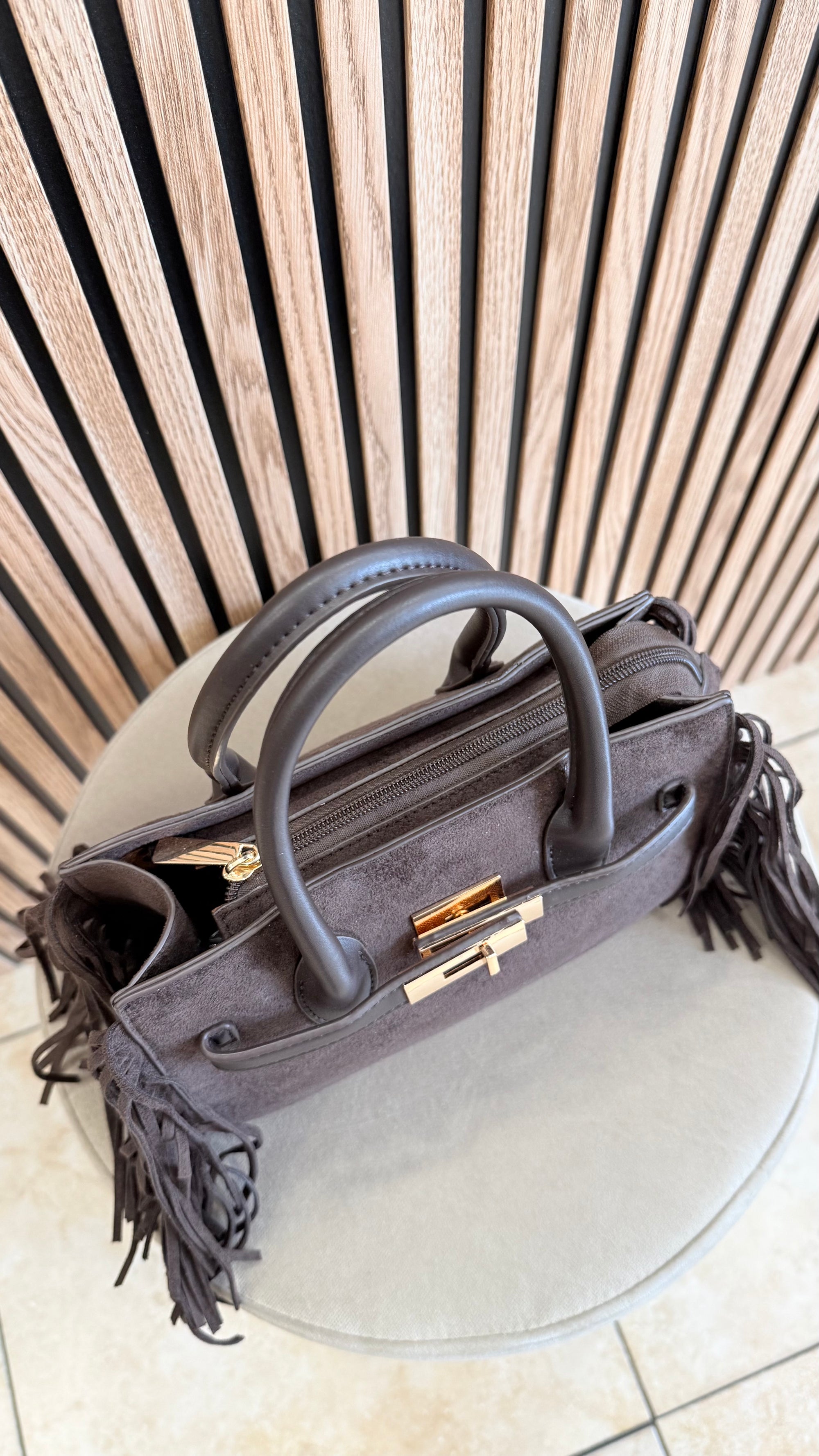 Bolso flecos