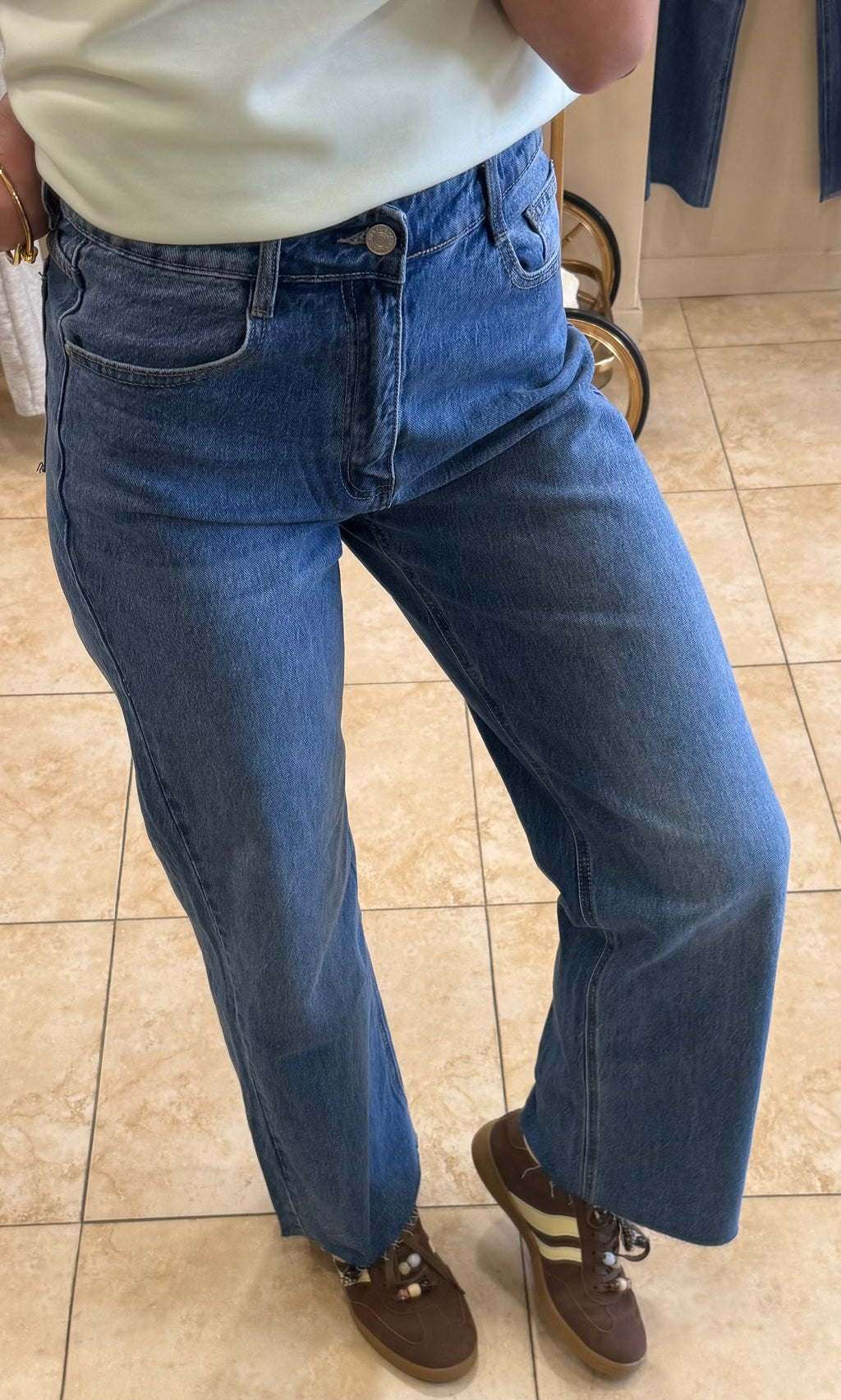 Jeans wide leg