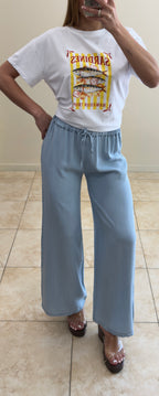 Pantalón denim fluido