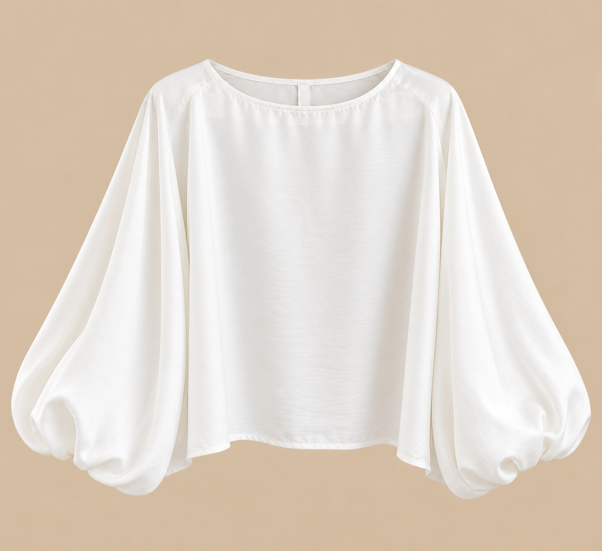 Blusa murciélago satén
