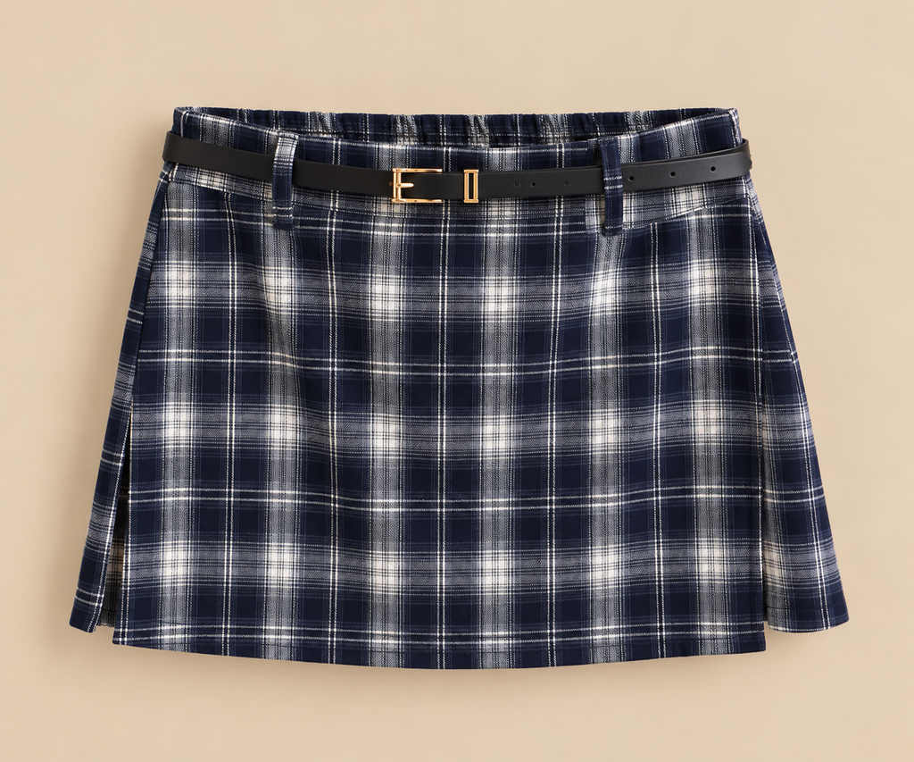 Falda pantalon cuadros