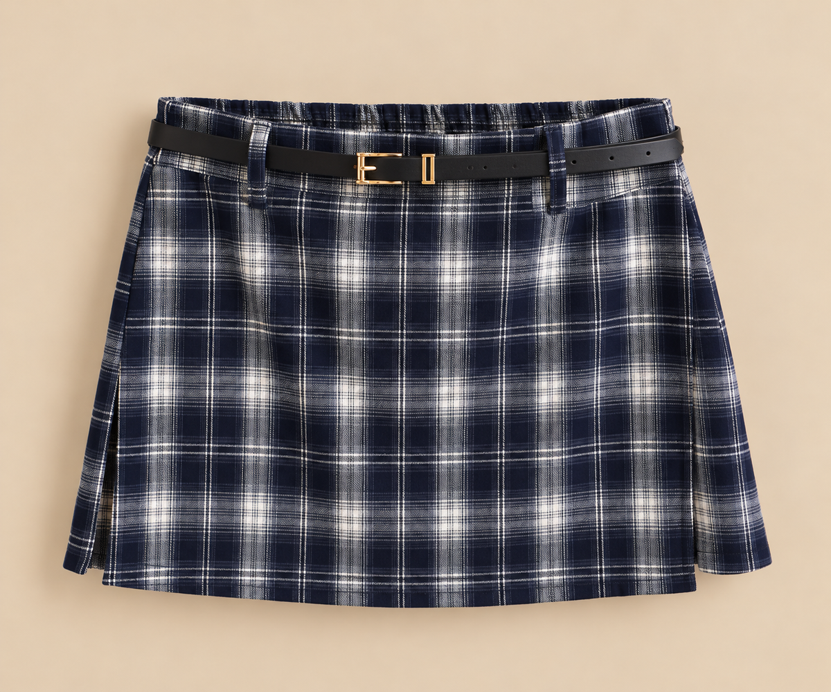 Falda pantalon cuadros