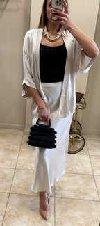 Kimono satinado
